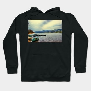 Boats on Esthwaite Hoodie